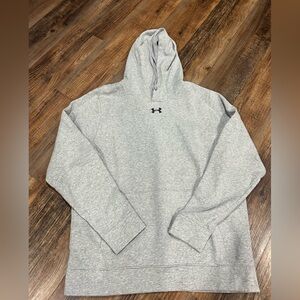 Under Armour Light Gray ColdGear Hoodie